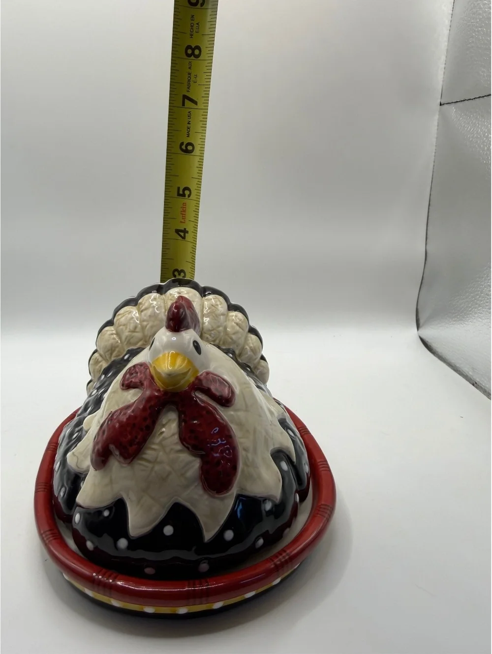 Price and Plympton Ceramic Chicken Covered Dish with Base
